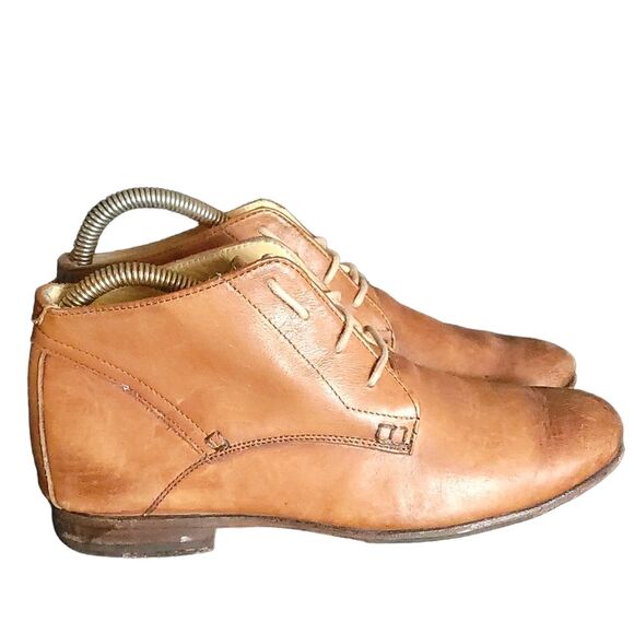 Sutro San Francisco Brown Leather Oxford Shoe Women’s Size 7 Chukka Boots - Picture 6 of 11